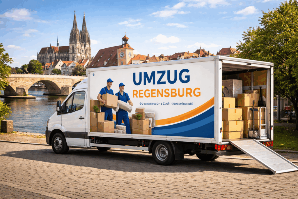 Umzug Regensburg, wir sind die Profis für Ihren gebuchten Umzug!